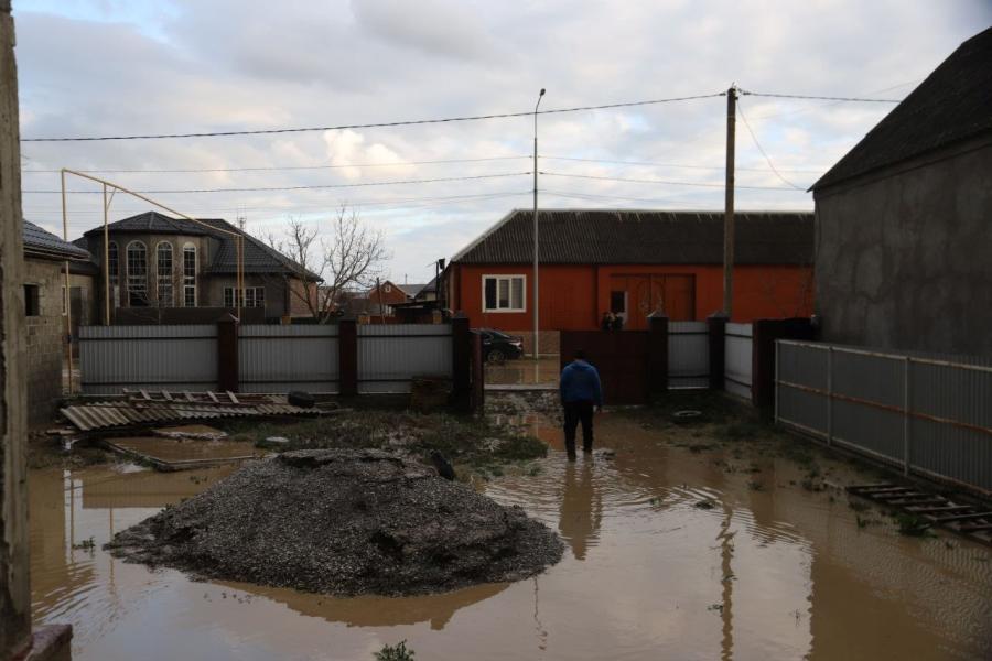В Курчалоевском районе в результате стихии пострадали 66 домов